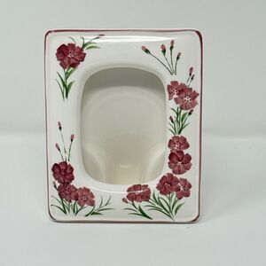 Vintage Porcelain Picture Frame Floral Design – Made in Japan I.W. Rice & Co